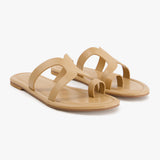 Cross-Strap Sandals