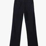 Textured Straight Trousers