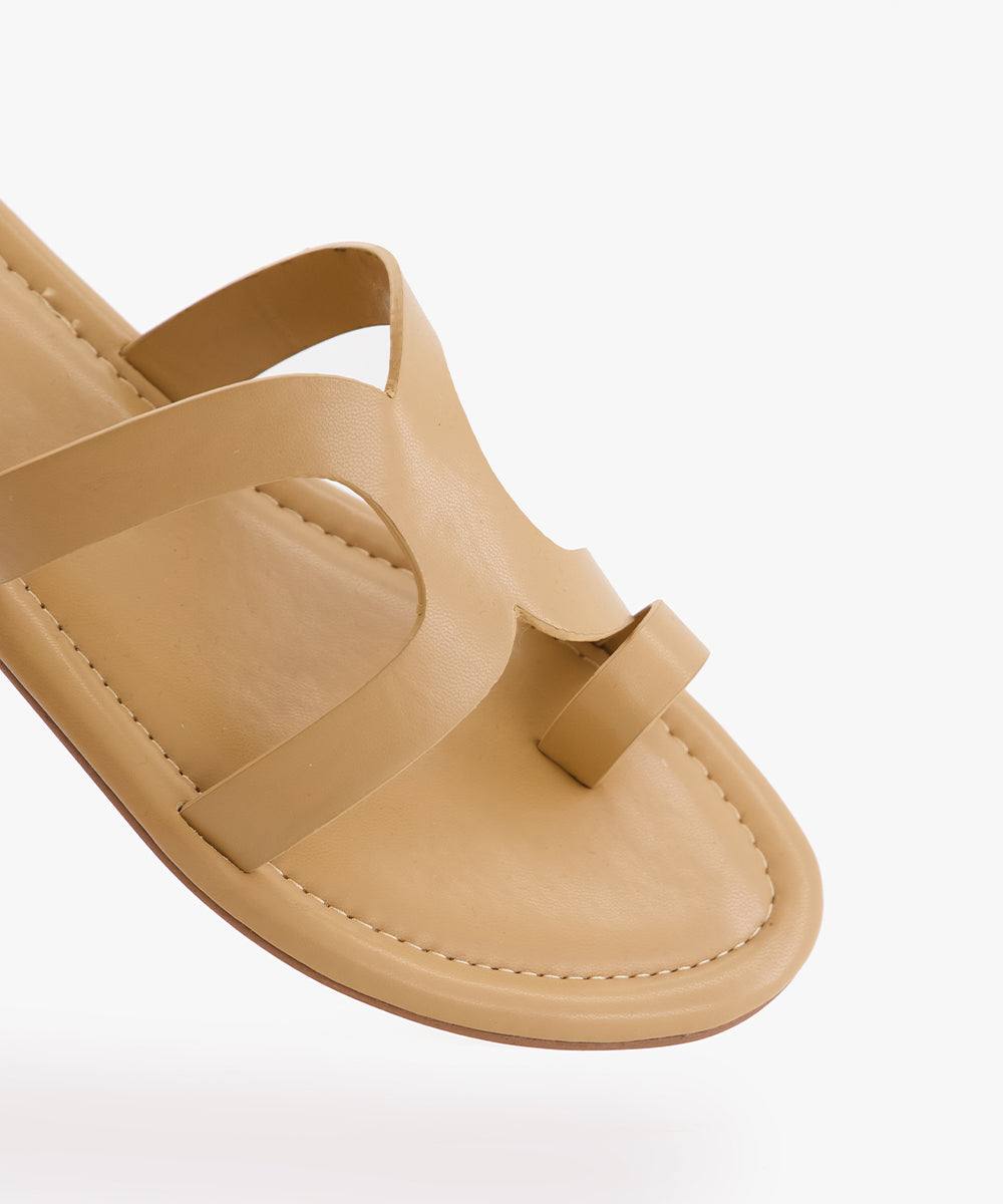 Cross-Strap Sandals
