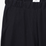 Textured Straight Trousers