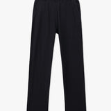 Textured Straight Trousers