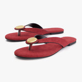 Gilded Stone Sandals