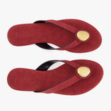 Gilded Stone Sandals