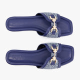 Teal Textured Slides