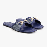 Teal Textured Slides