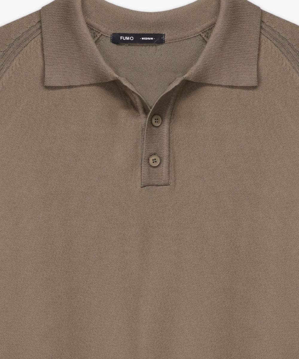 Knitted Polo Shirt with Casual Polish for Daily Rotation