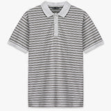 Basic Striped Polo Shirt with Easy Weekend Smart Polish