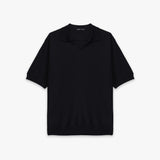 Textured Knit Polo