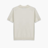 Knitted Polo Shirt with Smooth Finish for Smart Looks