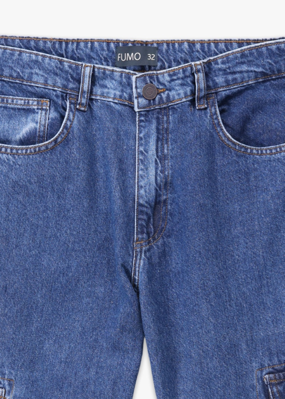 Cargo Jeans | Durable Fabric with a Relaxed Fit