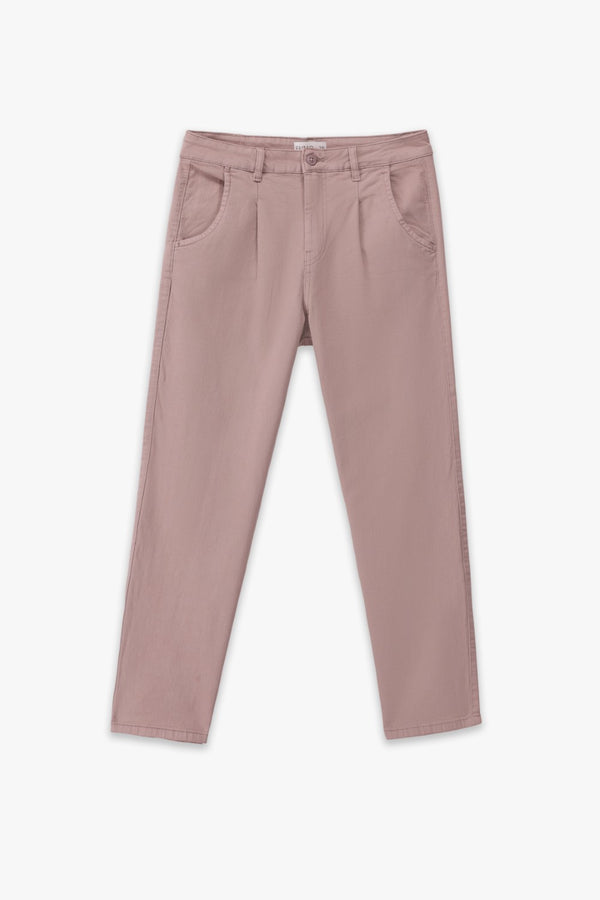 Crop Straight Leg Trousers