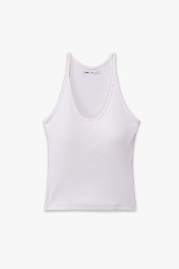 Ribbed Padded Tank Top