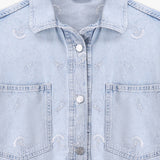 Embroidered Shacket