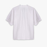 Embroidered Linen Top