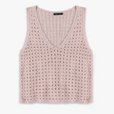 Sleeveless Crochet Top