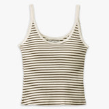 Ribbed Padded Tank Top