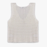 Sleeveless Crochet Top