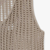 Sleeveless Crochet Top