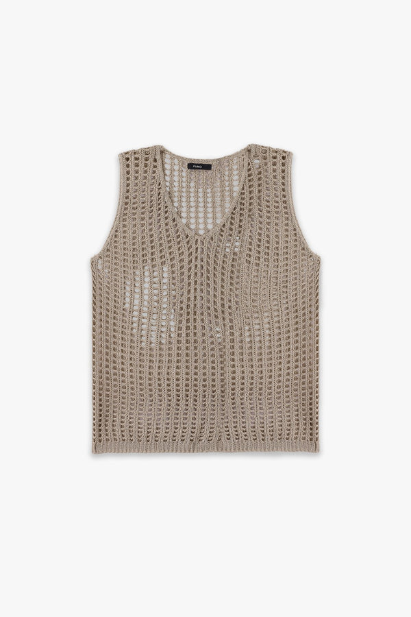 Sleeveless Crochet Top