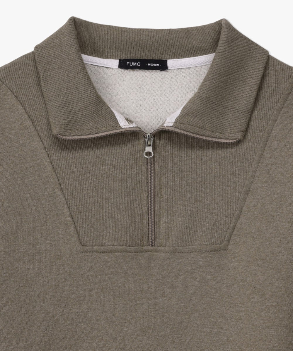 Mock Neck Knit Sweater