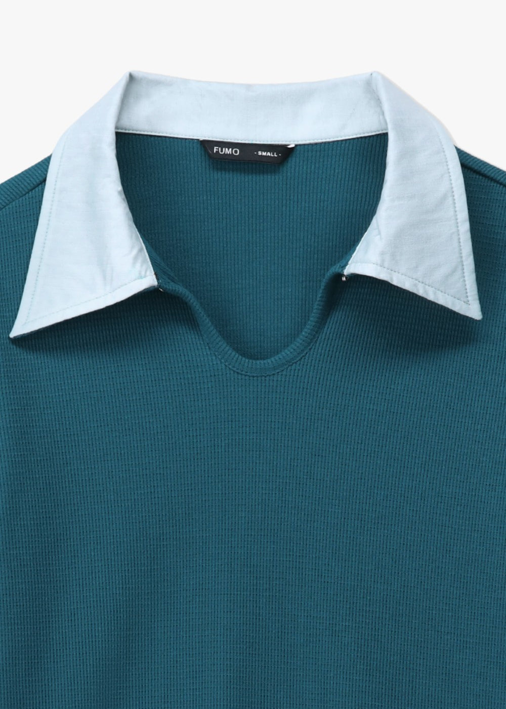 Two-Tone Ribbed Top | Relaxed Fit for Everyday Wear