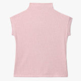 High-Neck Knit Vest