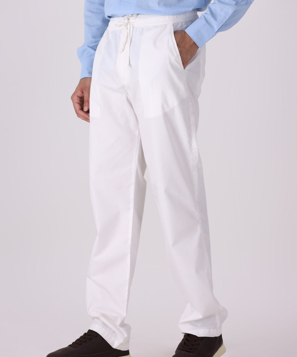 Drawstring Casual Trousers with Relaxed Summer Comfort