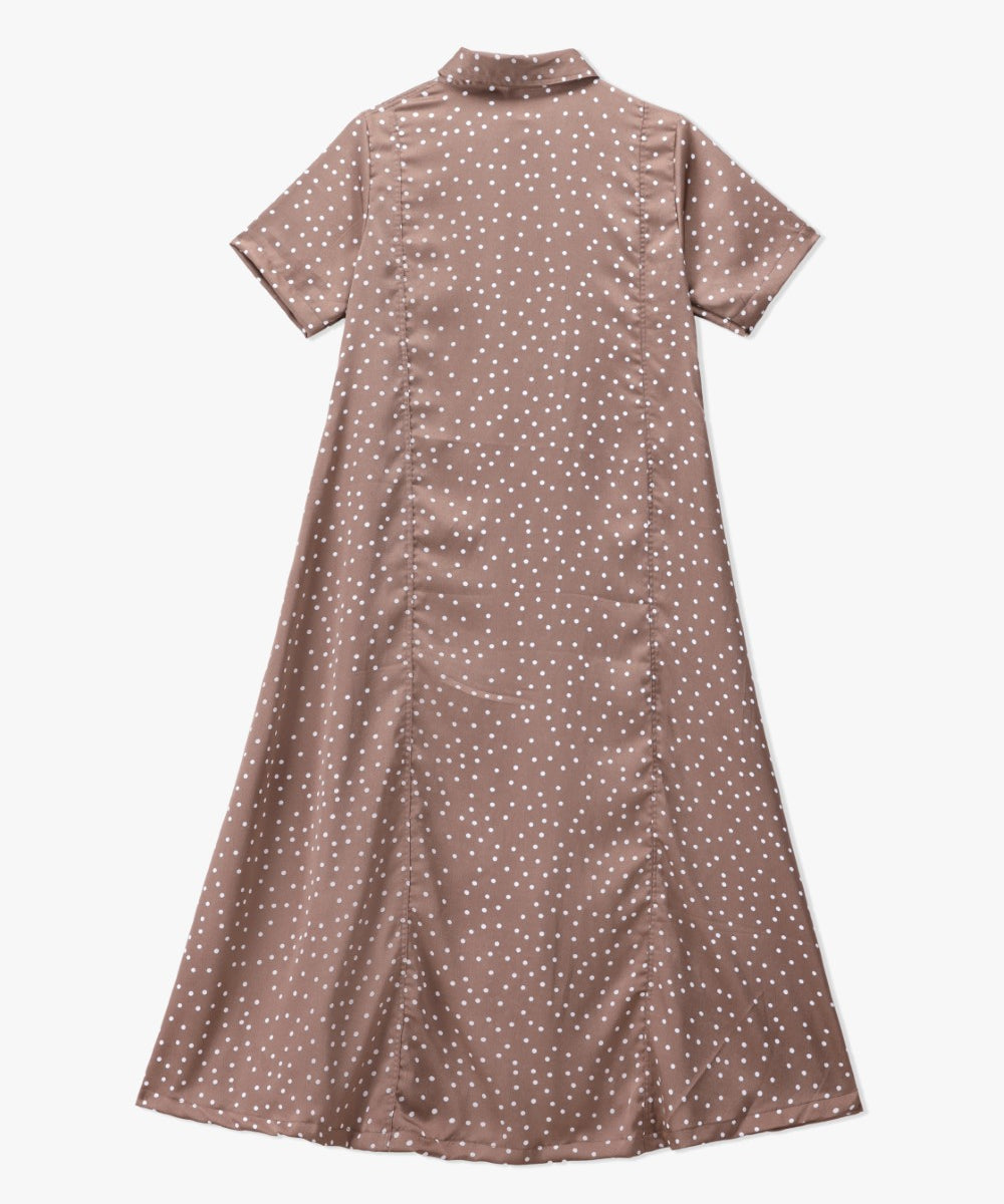 Polka Dot Shirt Dress