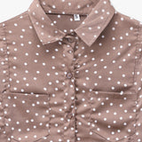 Polka Dot Shirt Dress