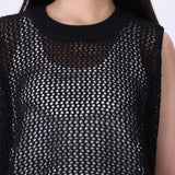 Sleeveless Crochet Top