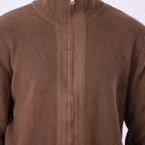 Full Zip Knit Cardigan