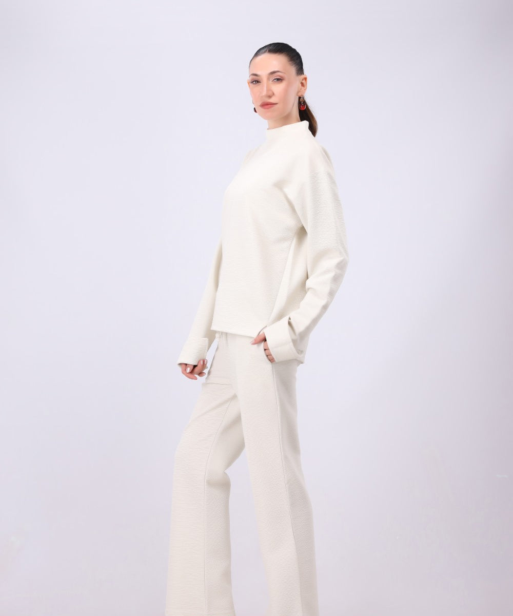 Woven Wide-leg Trouser