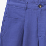Soft Citron Tailored Wide Pants