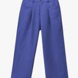 Soft Citron Tailored Wide Pants