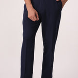 Adjustable-Waist -Straight-Leg Trousers