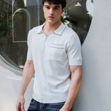 Contrast-Trim Polo Shirt