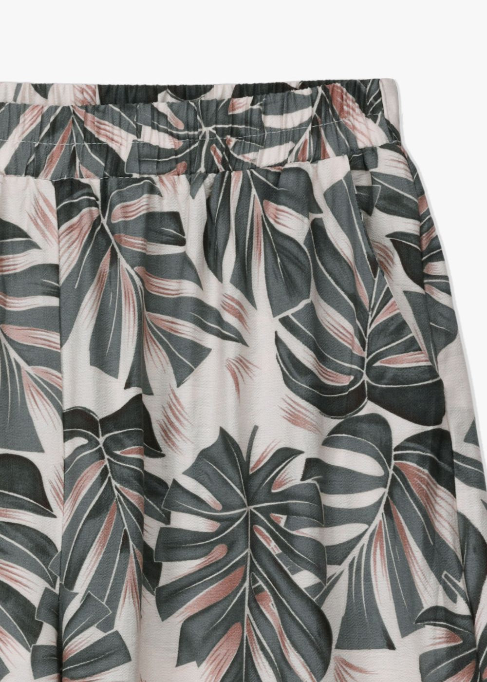 Printed Wide Leg Pants in Ivory | Women'S Wide-Leg Pants