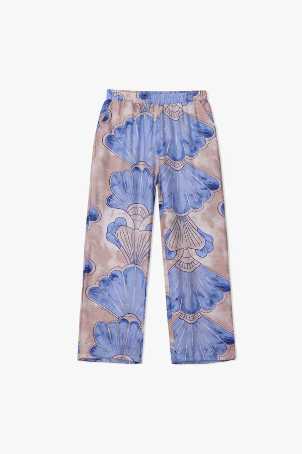 Printed Wide Leg Pants