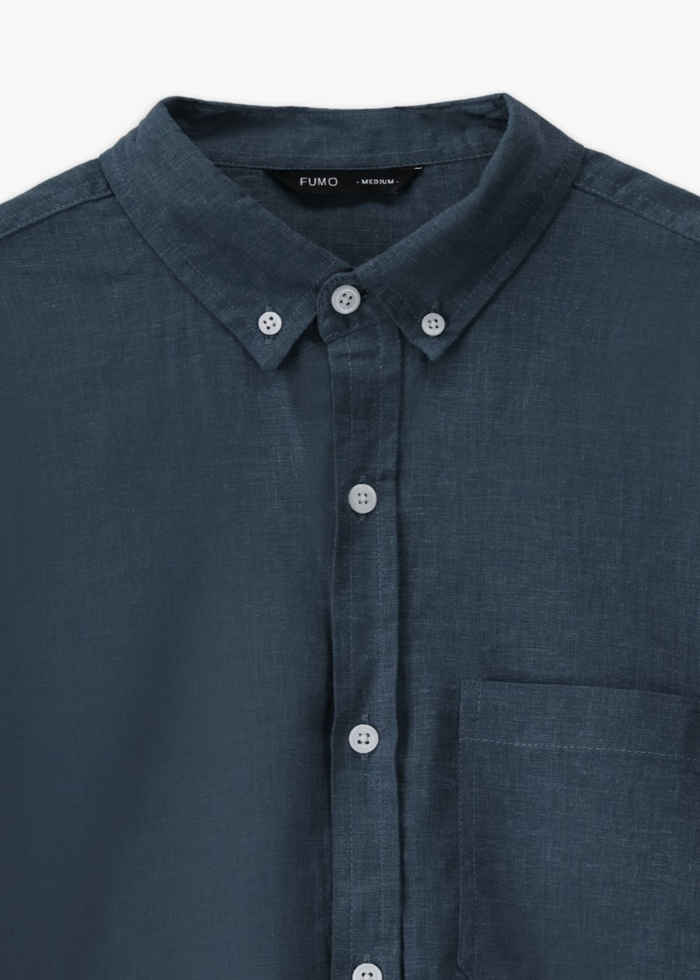 Grayish Blue Regular Shirt