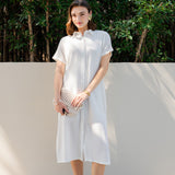 Porcelain Shirt Dress
