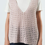Sleeveless Crochet Top