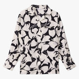 Loose-Fit Satin Resort Shirt