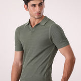 Knitted Polo Shirt