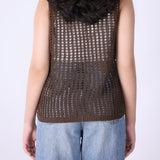 Sleeveless Crochet Top