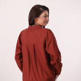 Oversized Shirt with Relaxed Fit for Modern Daywear