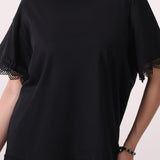 Lace Boxy T-Shirt
