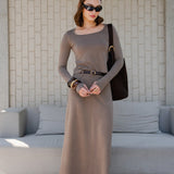 A-Line Midi Skirt