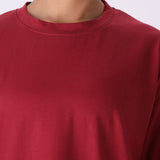 Oversized Crewneck  T-shirt