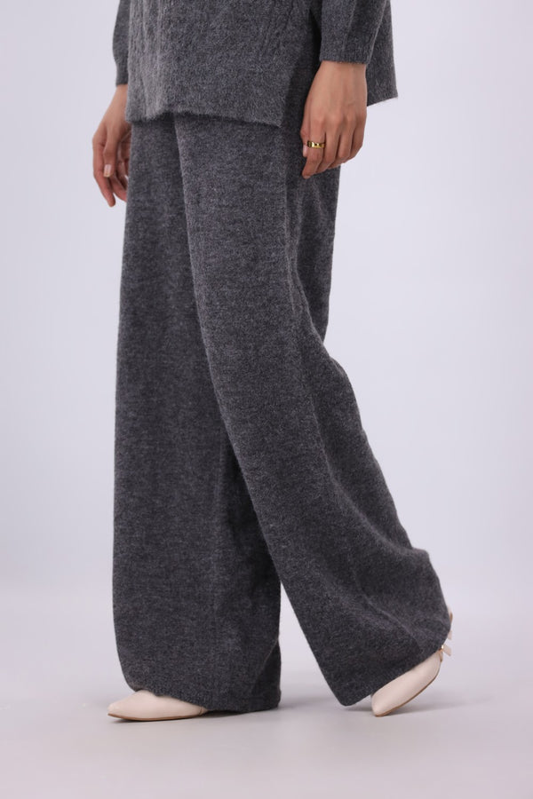 Knit Wide-leg Trouser