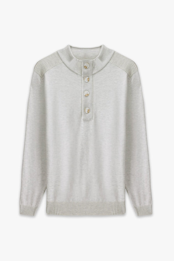 Knit Sweater Polo